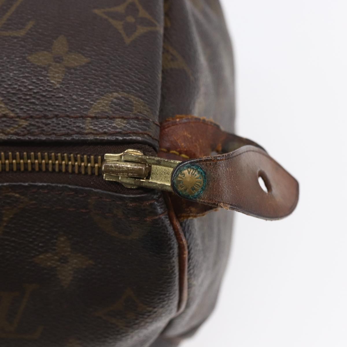 LOUIS VUITTON Monogram Speedy 35 Hand Bag M41524 LV Auth 149728