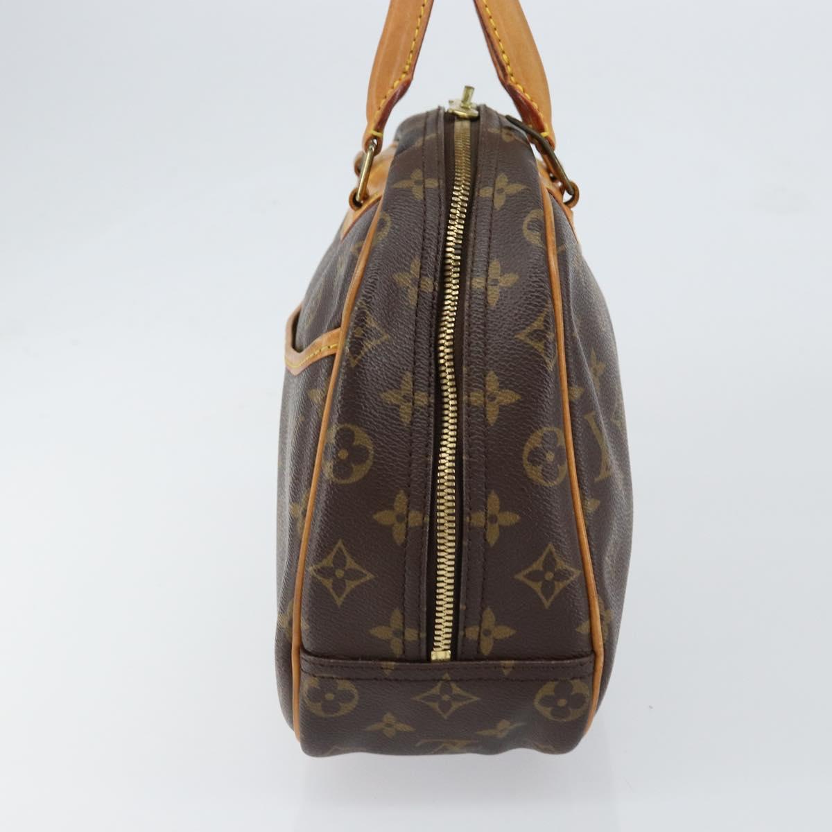 LOUIS VUITTON Monogram Trouville Hand Bag M42228 LV Auth 149729