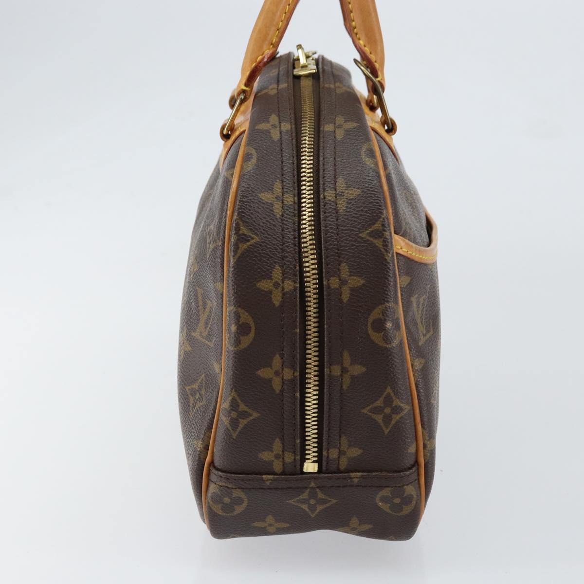 LOUIS VUITTON Monogram Trouville Hand Bag M42228 LV Auth 149729