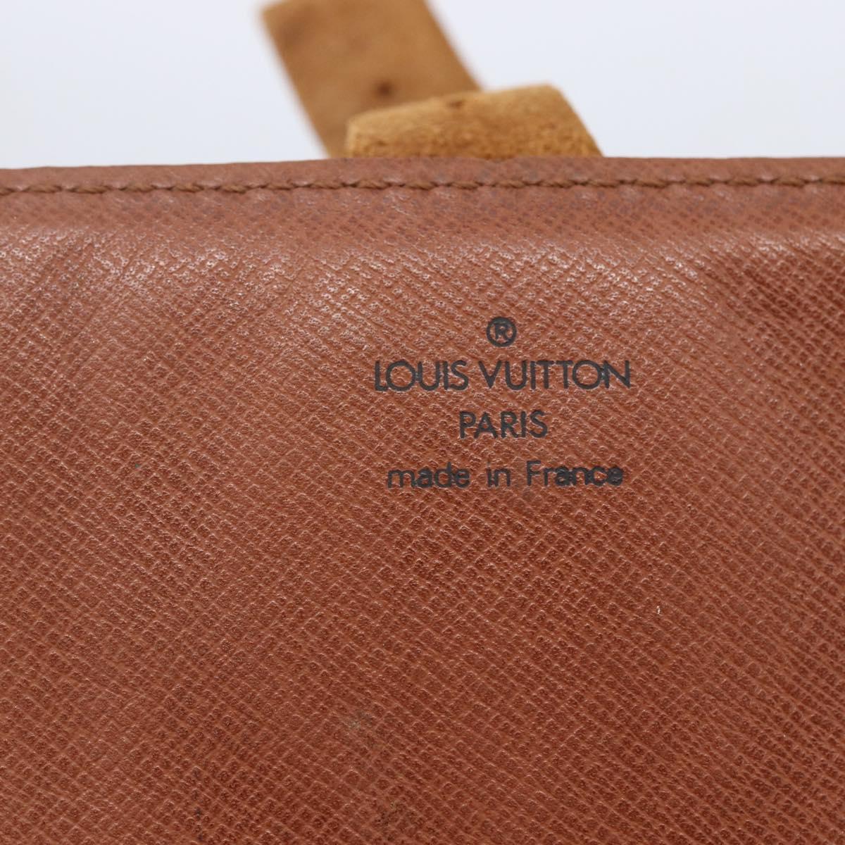 LOUIS VUITTON Monogram Cartouchiere MM Shoulder Bag M51253 LV Auth 149741