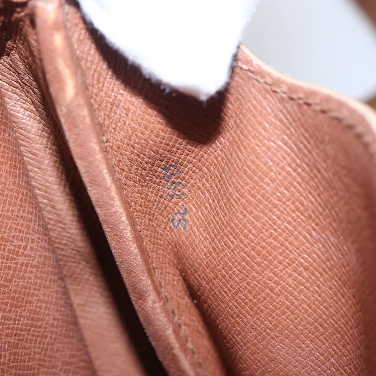 LOUIS VUITTON Monogram Cartouchiere MM Shoulder Bag M51253 LV Auth 149741