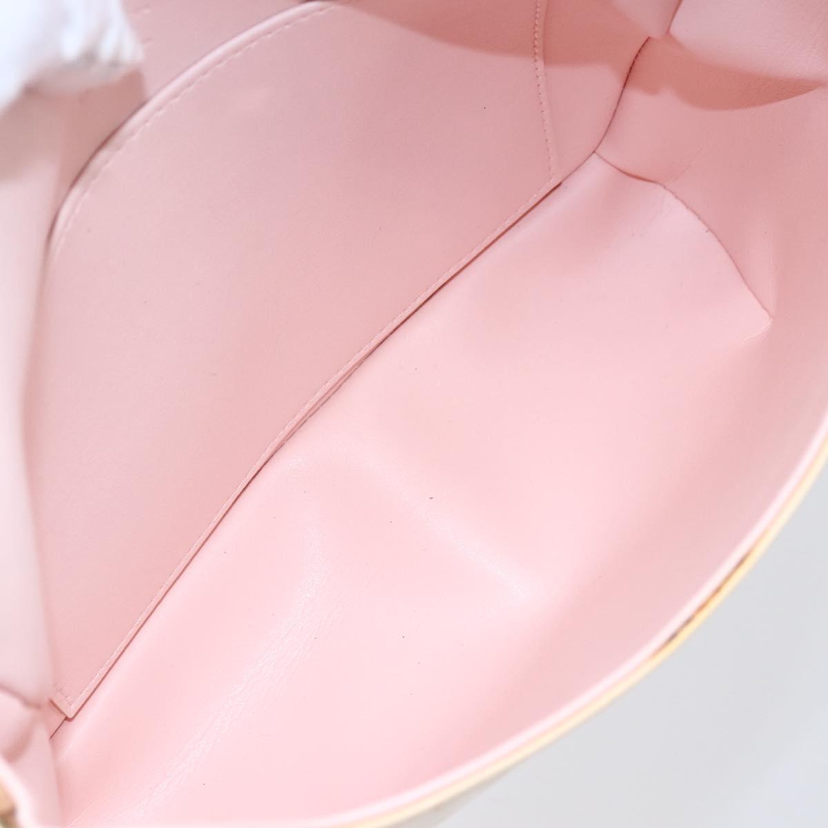 LOUIS VUITTON Monogram Vernis Thompson Street Bag Pink M91070 LV Auth 149756