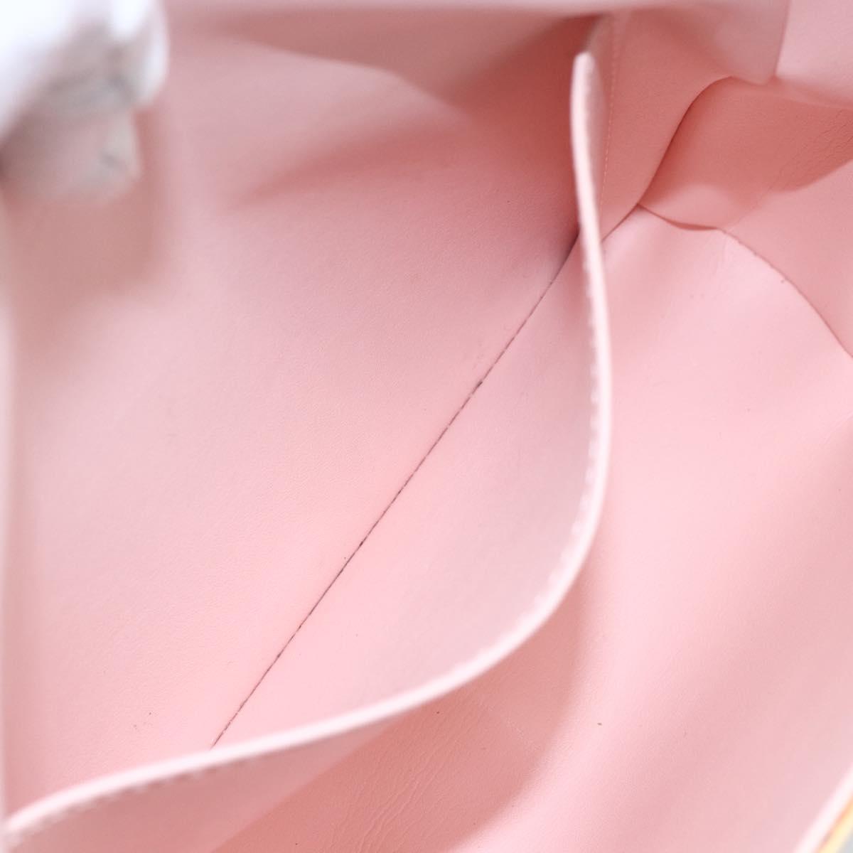 LOUIS VUITTON Monogram Vernis Thompson Street Bag Pink M91070 LV Auth 149756