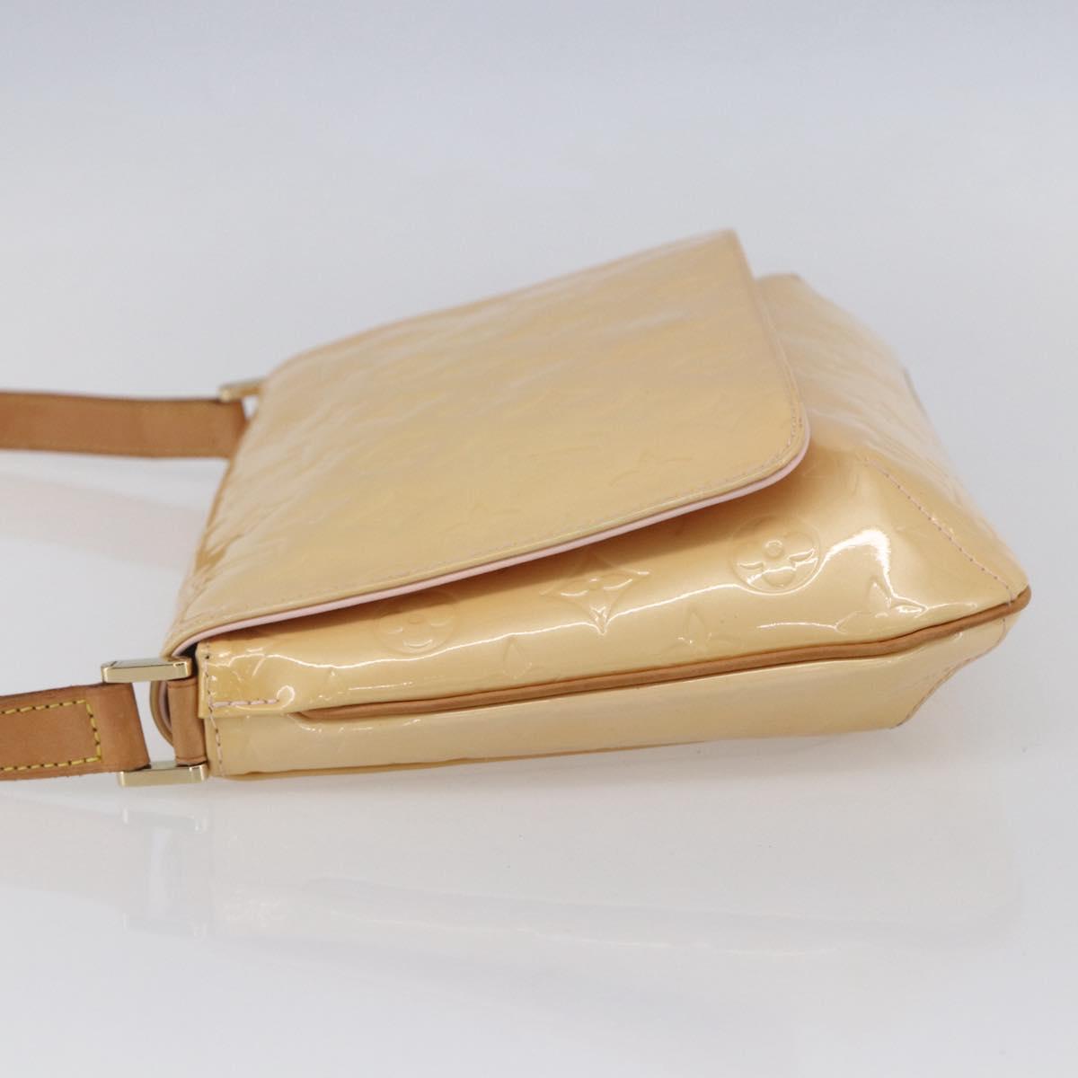 LOUIS VUITTON Monogram Vernis Thompson Street Bag Pink M91070 LV Auth 149756