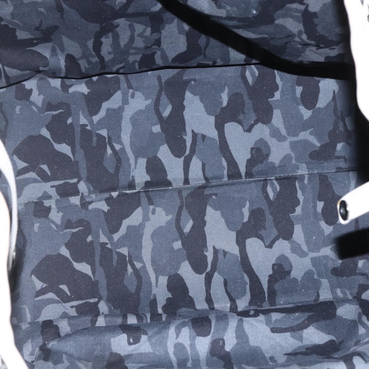 Jimmy Choo Studs Tote Bag Leather White Auth 149758