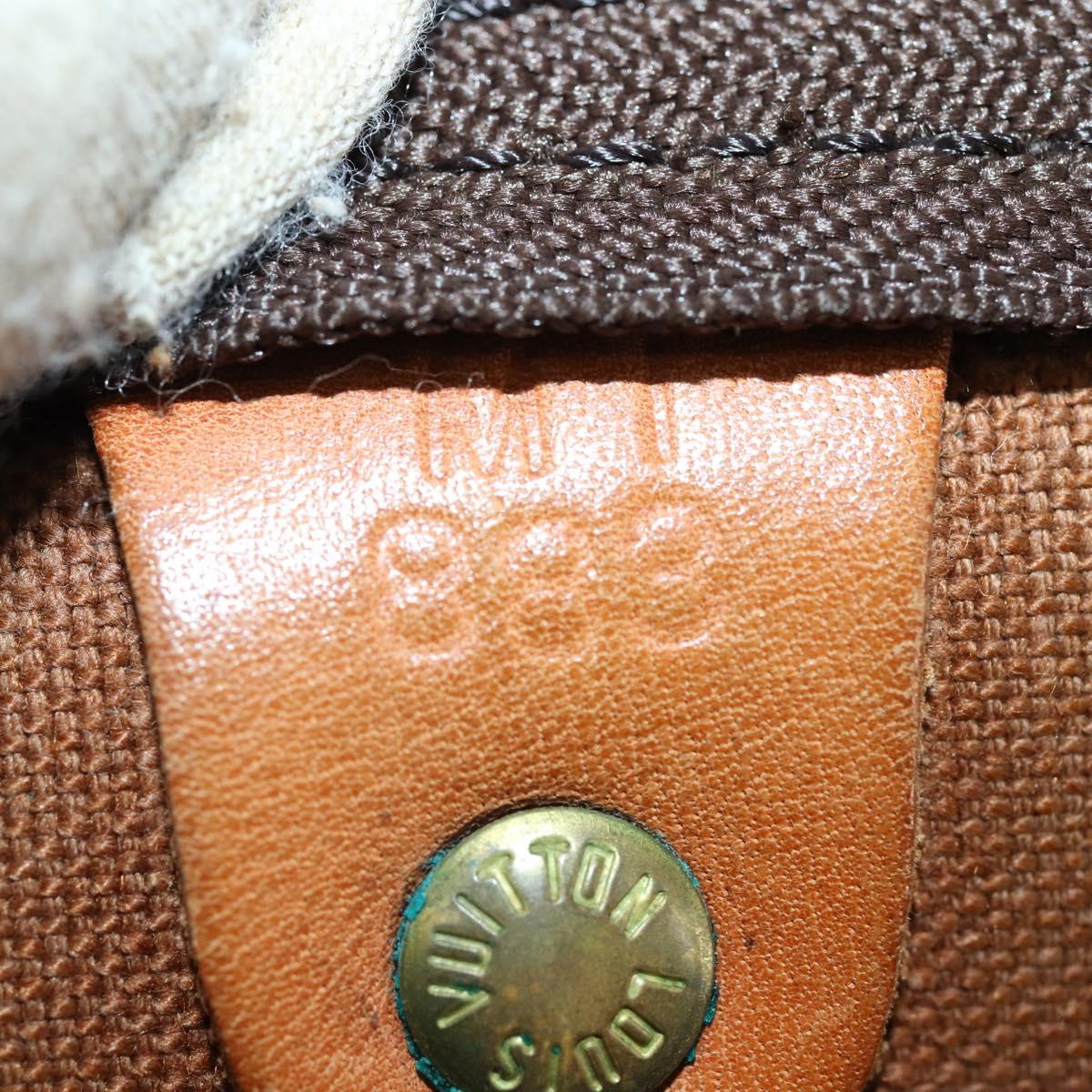 LOUIS VUITTON Monogram Keepall 55 Boston Bag M41424 LV Auth 149760