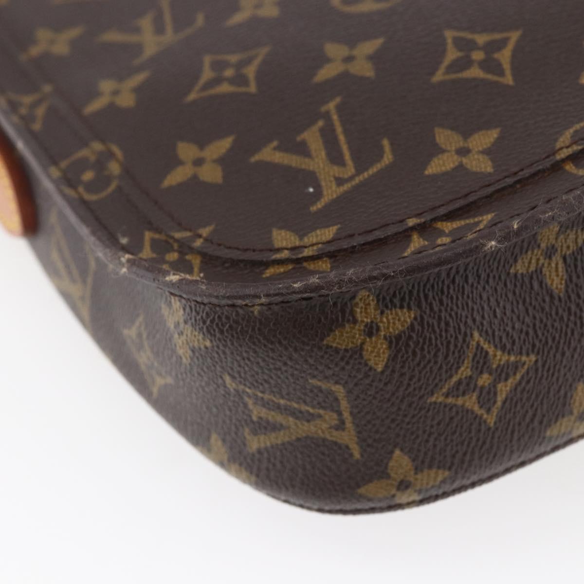 LOUIS VUITTON Monogram Saint Cloud GM Shoulder Bag M51242 LV Auth 149761