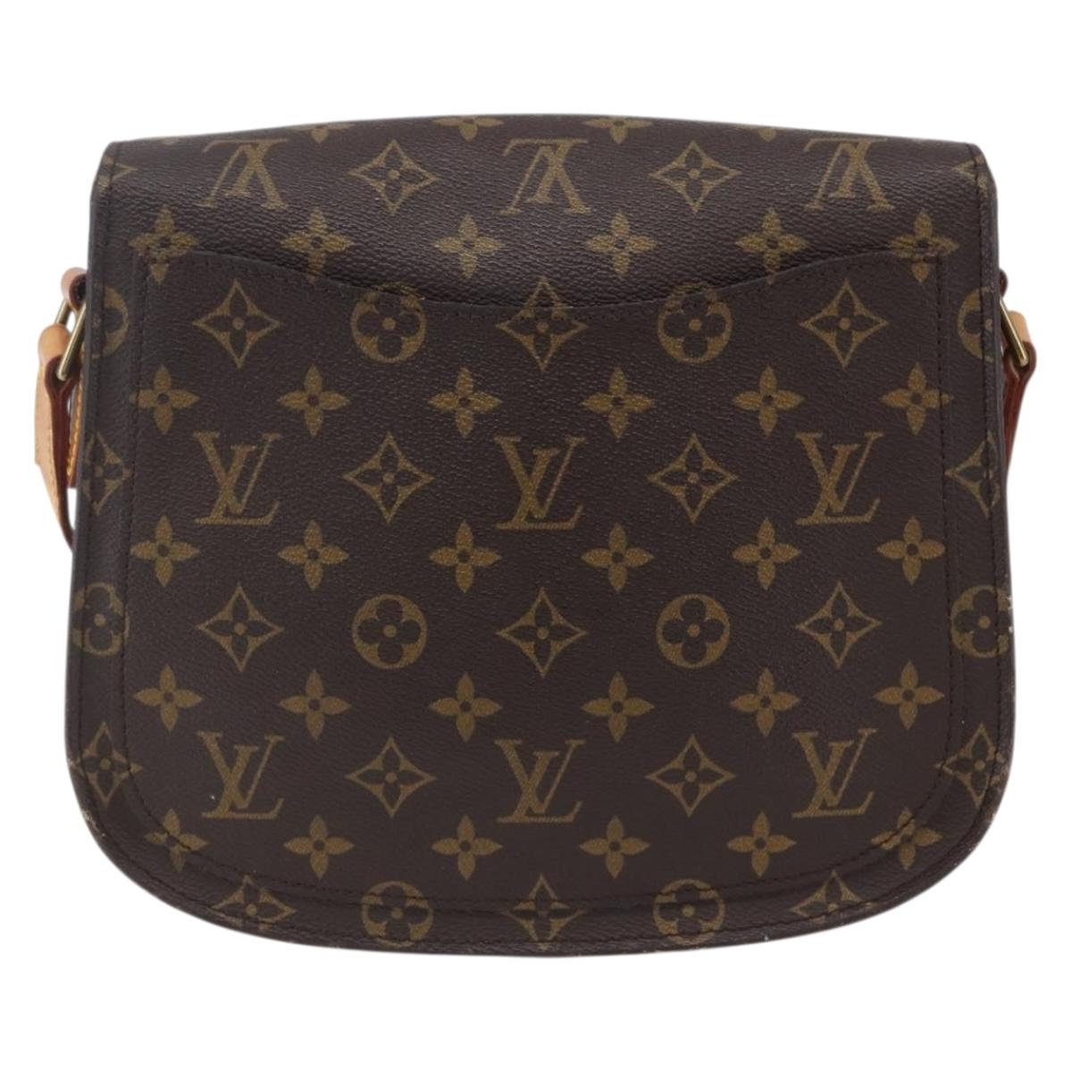 LOUIS VUITTON Monogram Saint Cloud GM Shoulder Bag M51242 LV Auth 149761