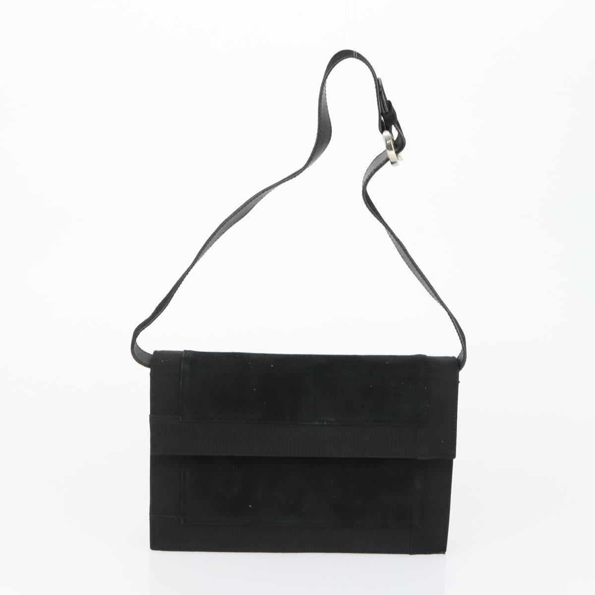 Salvatore Ferragamo Bag Leather Canvas Patent 4 Set Black Red Auth 149824