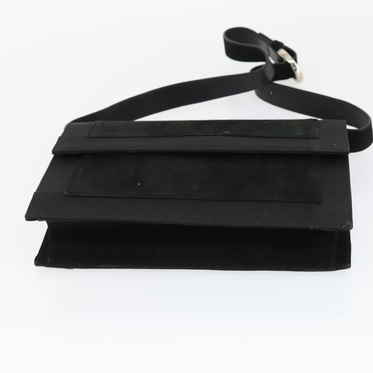 Salvatore Ferragamo Bag Leather Canvas Patent 4 Set Black Red Auth 149824