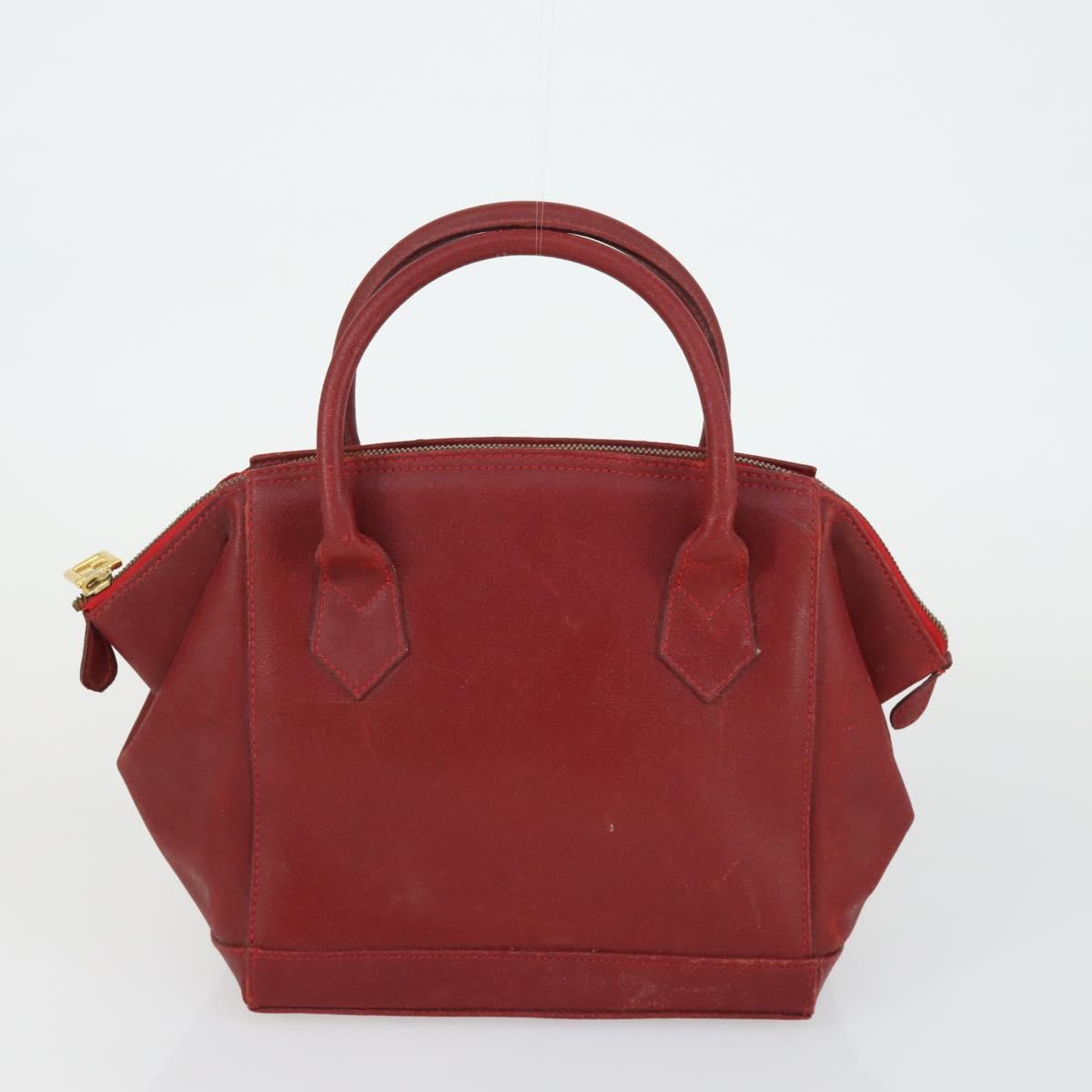 CHANEL Fendi BALLY LANVIN Bag Leather 4 Set Red Gold black CC Auth 149827