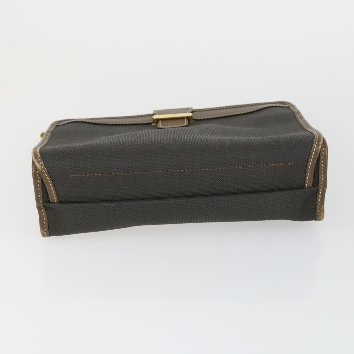 VALENTINO Dunhill MCM Burberrys Bag PVC Leather 4 Set Black Brown Auth 149833
