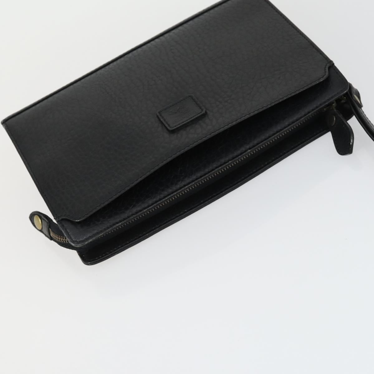 VALENTINO Dunhill MCM Burberrys Bag PVC Leather 4 Set Black Brown Auth 149833