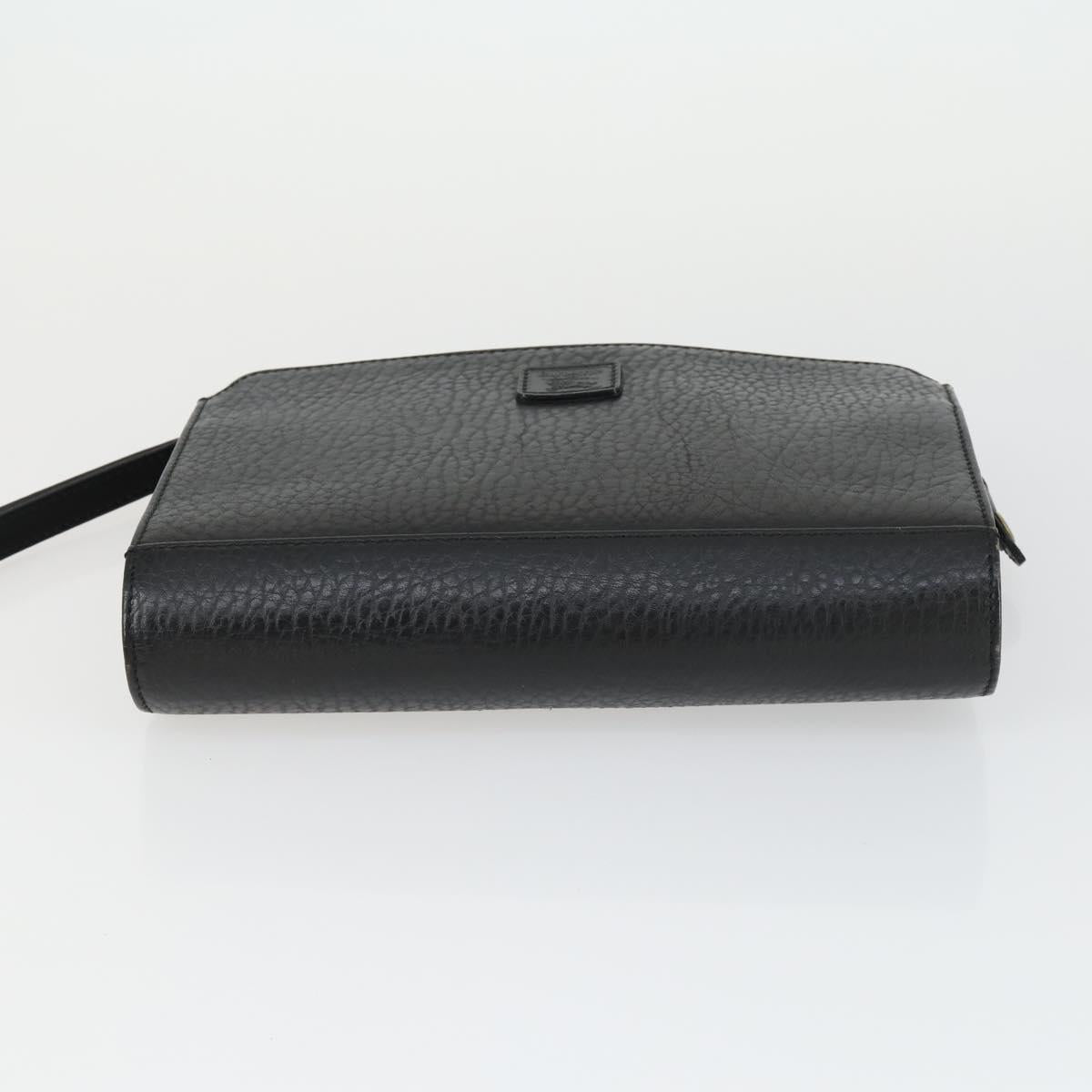VALENTINO Dunhill MCM Burberrys Bag PVC Leather 4 Set Black Brown Auth 149833