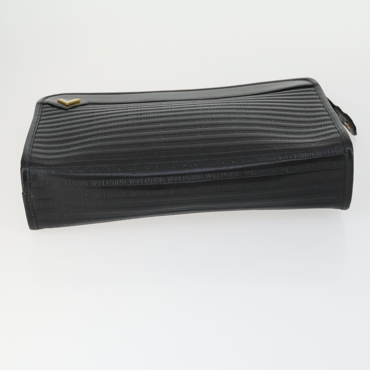 VALENTINO Dunhill MCM Burberrys Bag PVC Leather 4 Set Black Brown Auth 149833