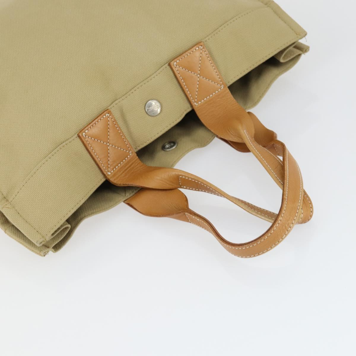 BURBERRY Nova Check Blue Label Hand Bag Canvas 2 Set Beige Auth 149834