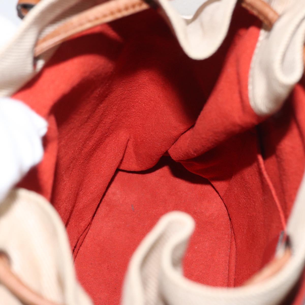 Salvatore Ferragamo Hand Bag Leather Red Silver Auth 149839