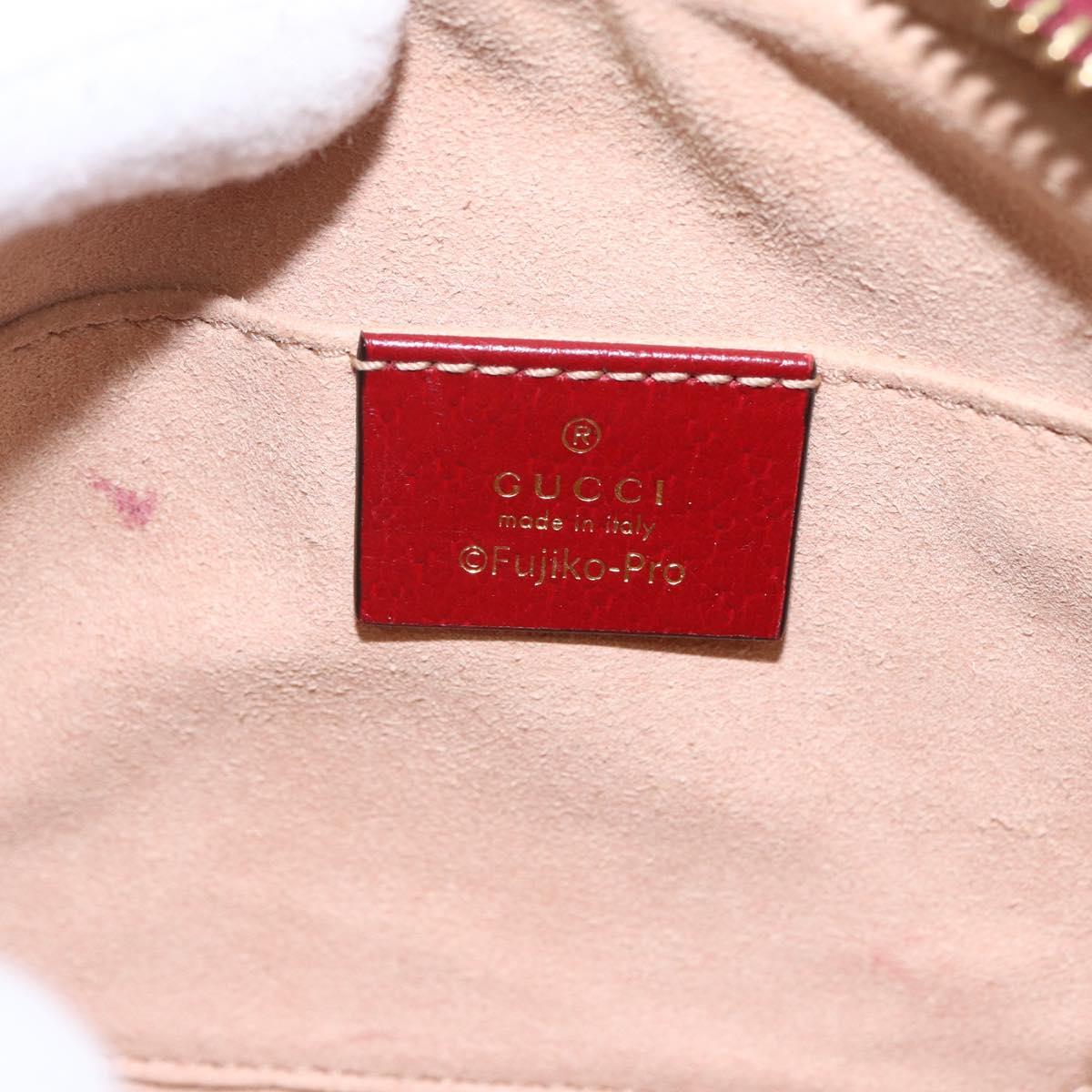 GUCCI GUCCI × Doraemon Micro GG Supreme Bag PVC Beige 647784 Auth 149860SM