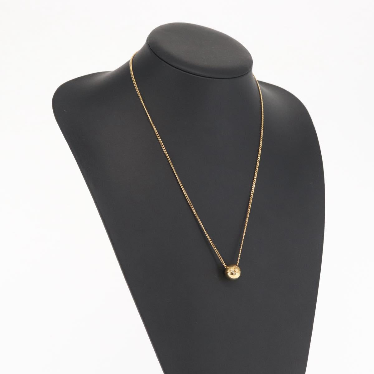 FENDI FENDI x FRGMT x POKÉMON Necklace metal Gold Tone Auth 149873SM