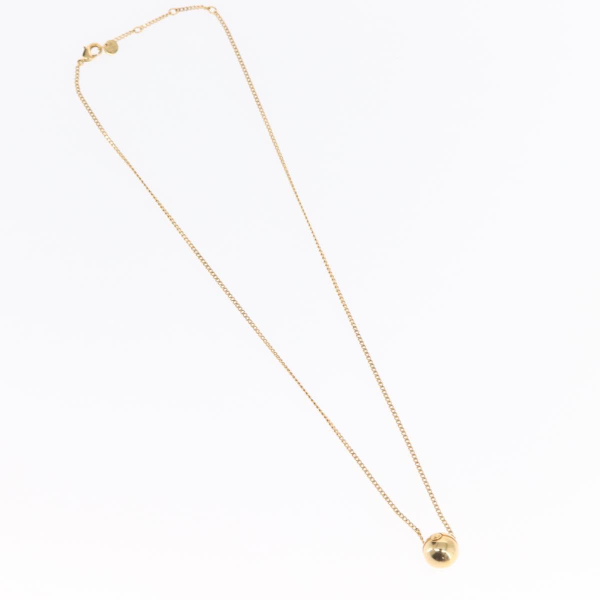 FENDI FENDI x FRGMT x POKÉMON Necklace metal Gold Tone Auth 149873SM