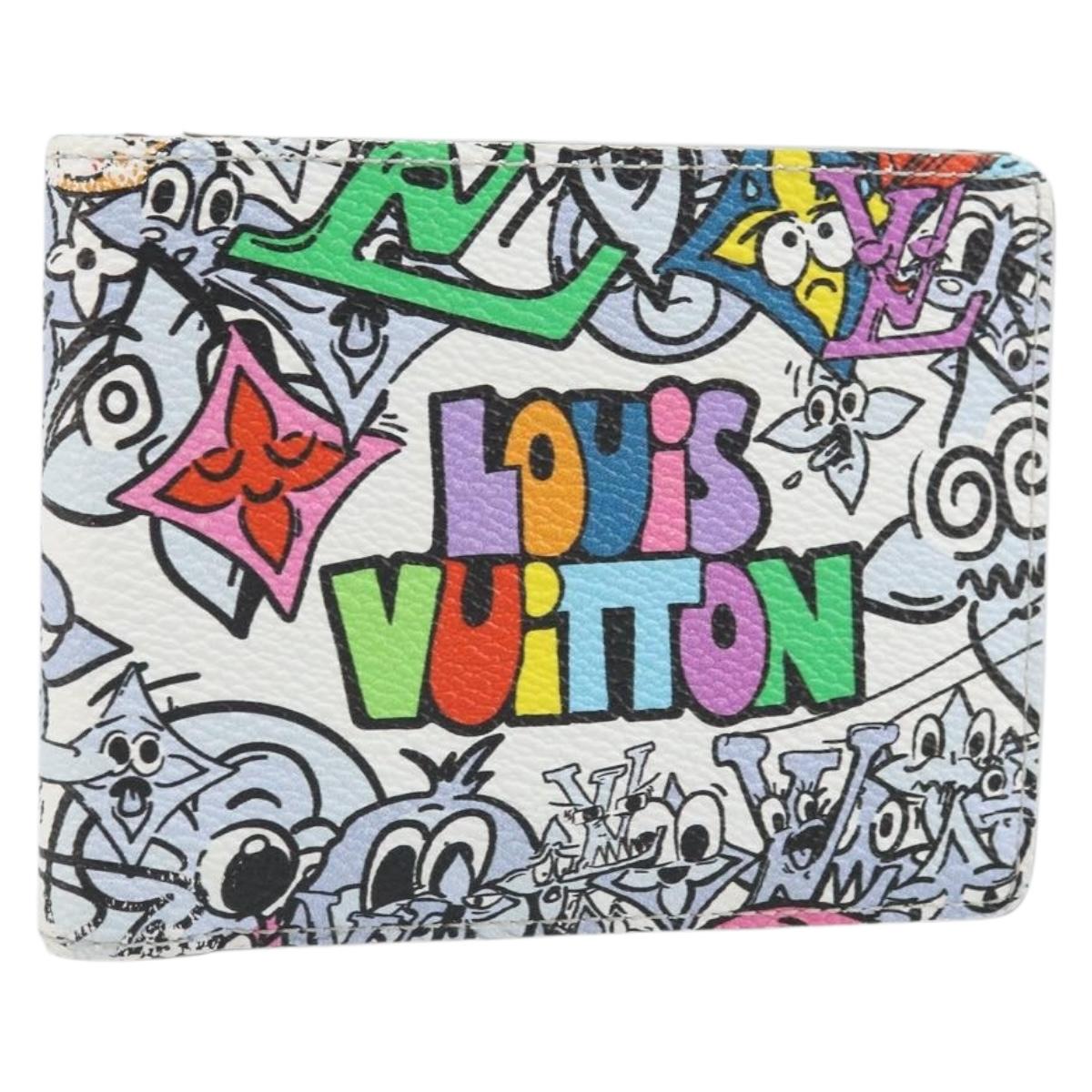 LOUIS VUITTON Monogram Comics Portefeuille Multripru Wallet M82023 Auth 149880M