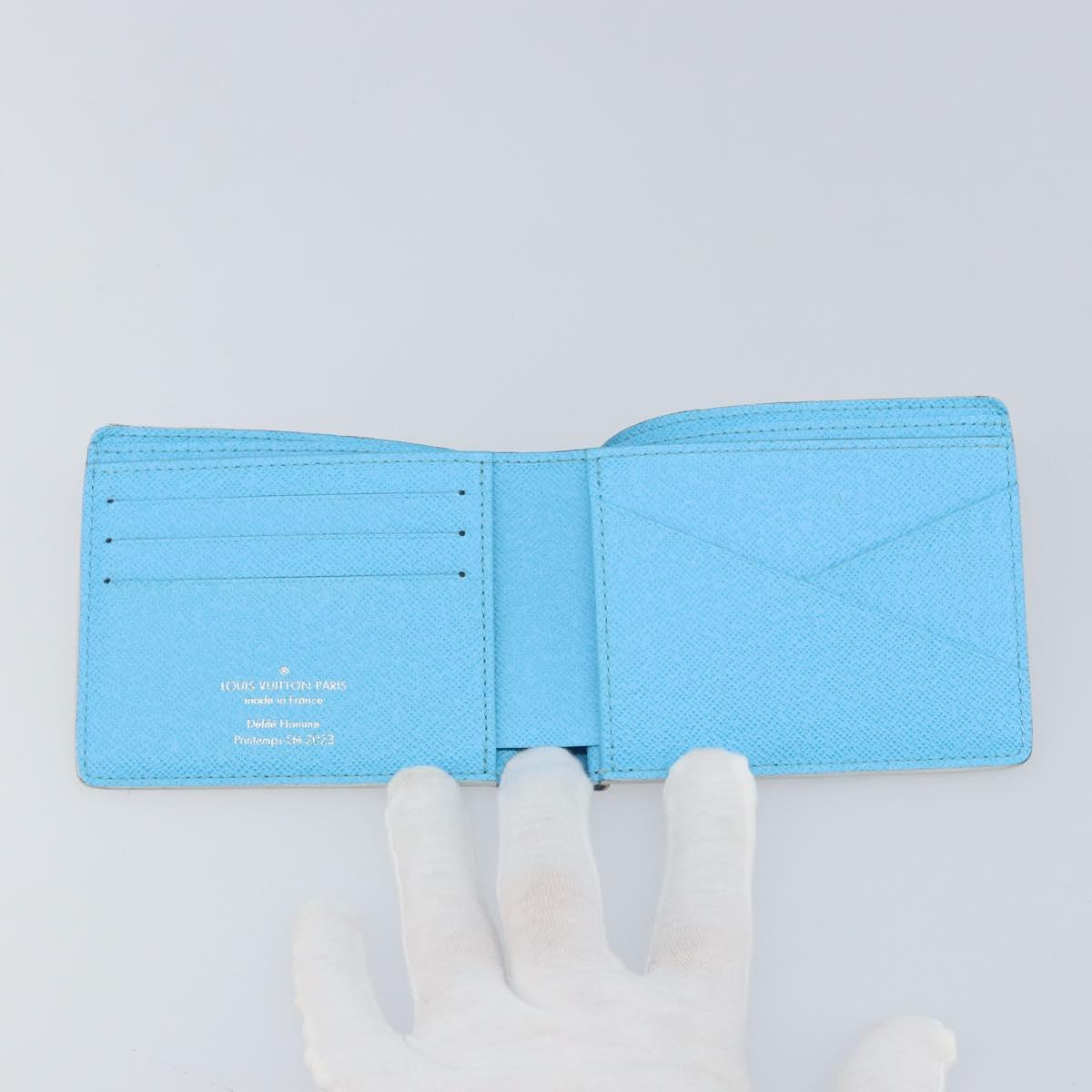 LOUIS VUITTON Monogram Comics Portefeuille Multripru Wallet M82023 Auth 149880M