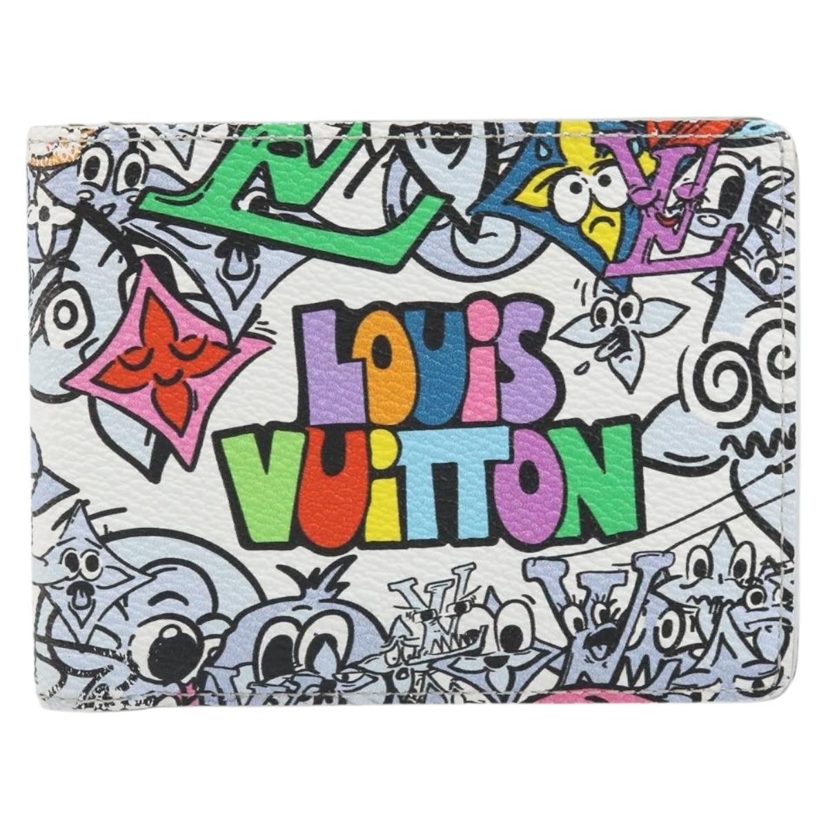 LOUIS VUITTON Monogram Comics Portefeuille Multripru Wallet M82023 Auth 149880M