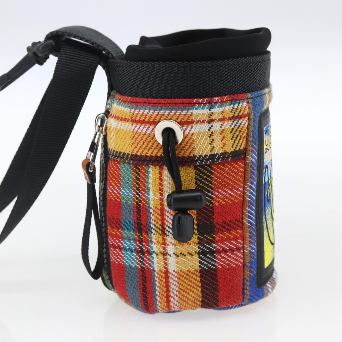LOEWE Ã EYE Nature Shoulder Bag Canvas Multicolor Auth 149900SAM