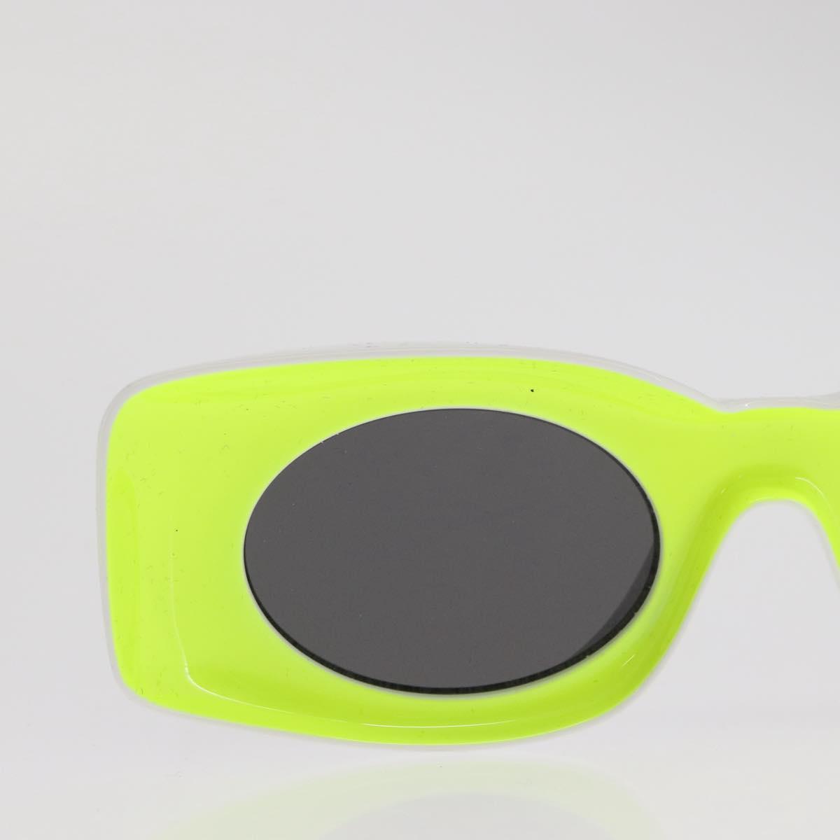 LOEWE Sunglasses Plastic White Auth 149901M