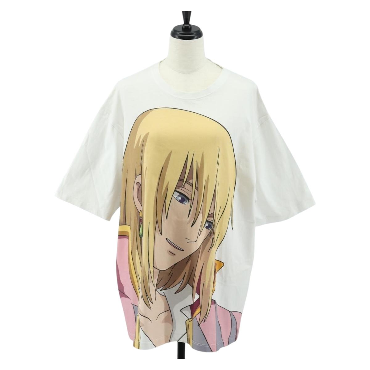 LOEWE Ã Studio Ghibli Howl's Moving Castle Howl T-shirt Auth 149905SM