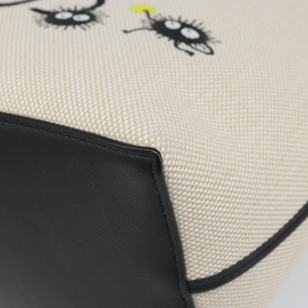 LOEWE × Studio Ghibli Anagram Susuwatari Bag Canvas 2way Beige Auth 149908SM
