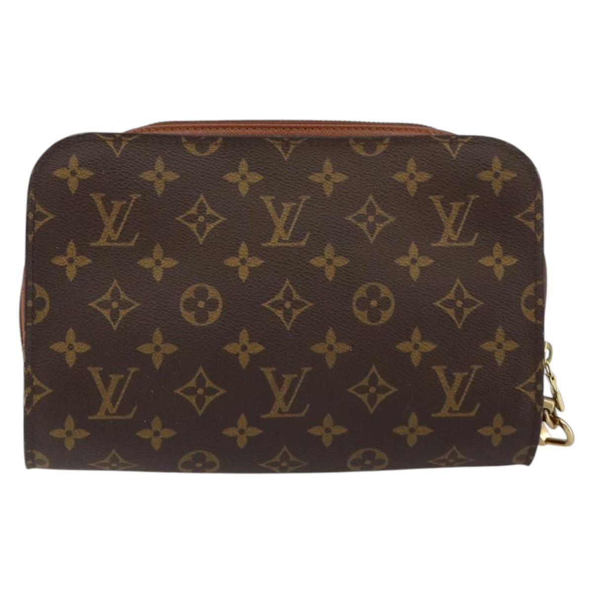 LOUIS VUITTON Monogram Orsay Clutch Bag M51790 LV Auth 149951
