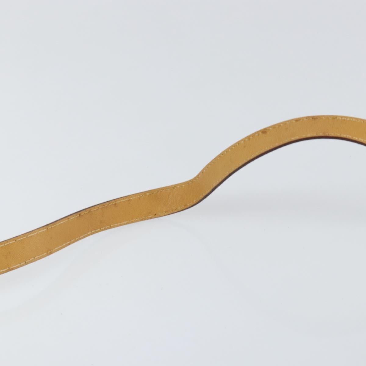 GUCCI Micro GG Supreme Shoulder Bag PVC Beige Gold 001 58 4001 Auth 149982