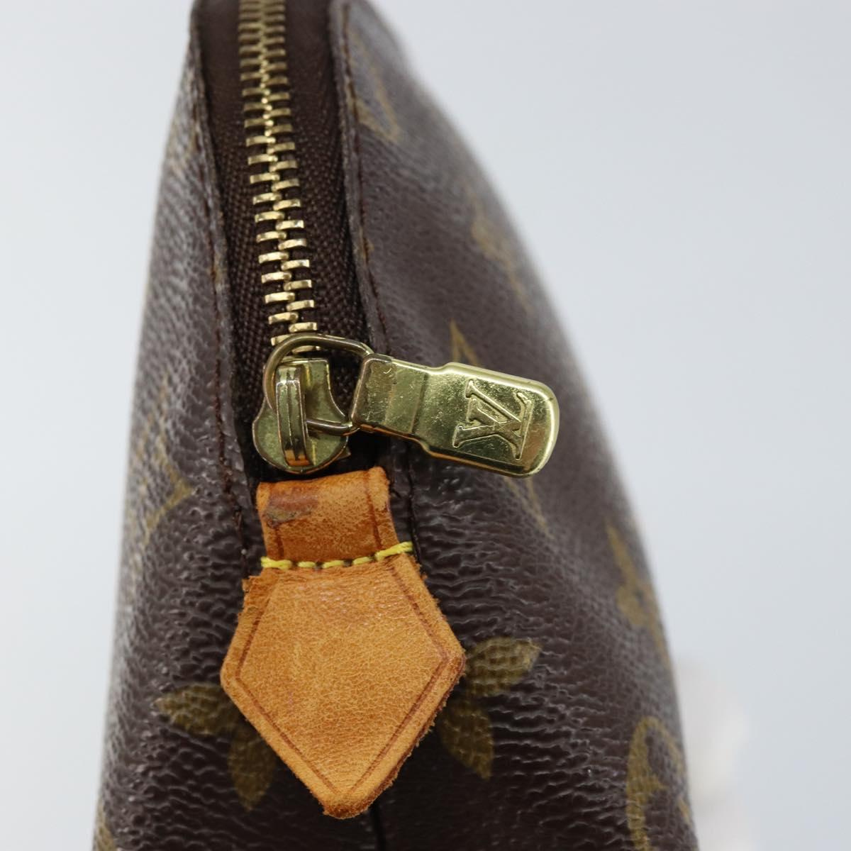 LOUIS VUITTON Monogram Pochette Cosmetic PM Pouch M43998 LV Auth 149984