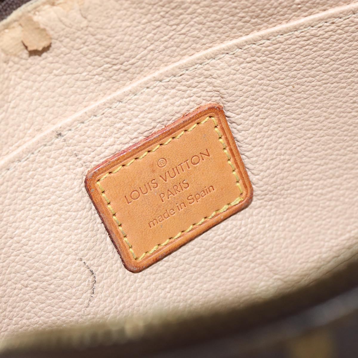 LOUIS VUITTON Monogram Pochette Cosmetic PM Pouch M43998 LV Auth 149984