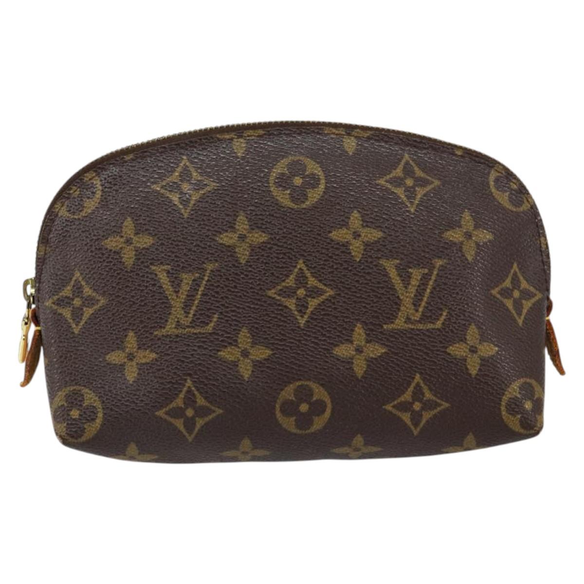 LOUIS VUITTON Monogram Pochette Cosmetic PM Pouch M43998 LV Auth 149984