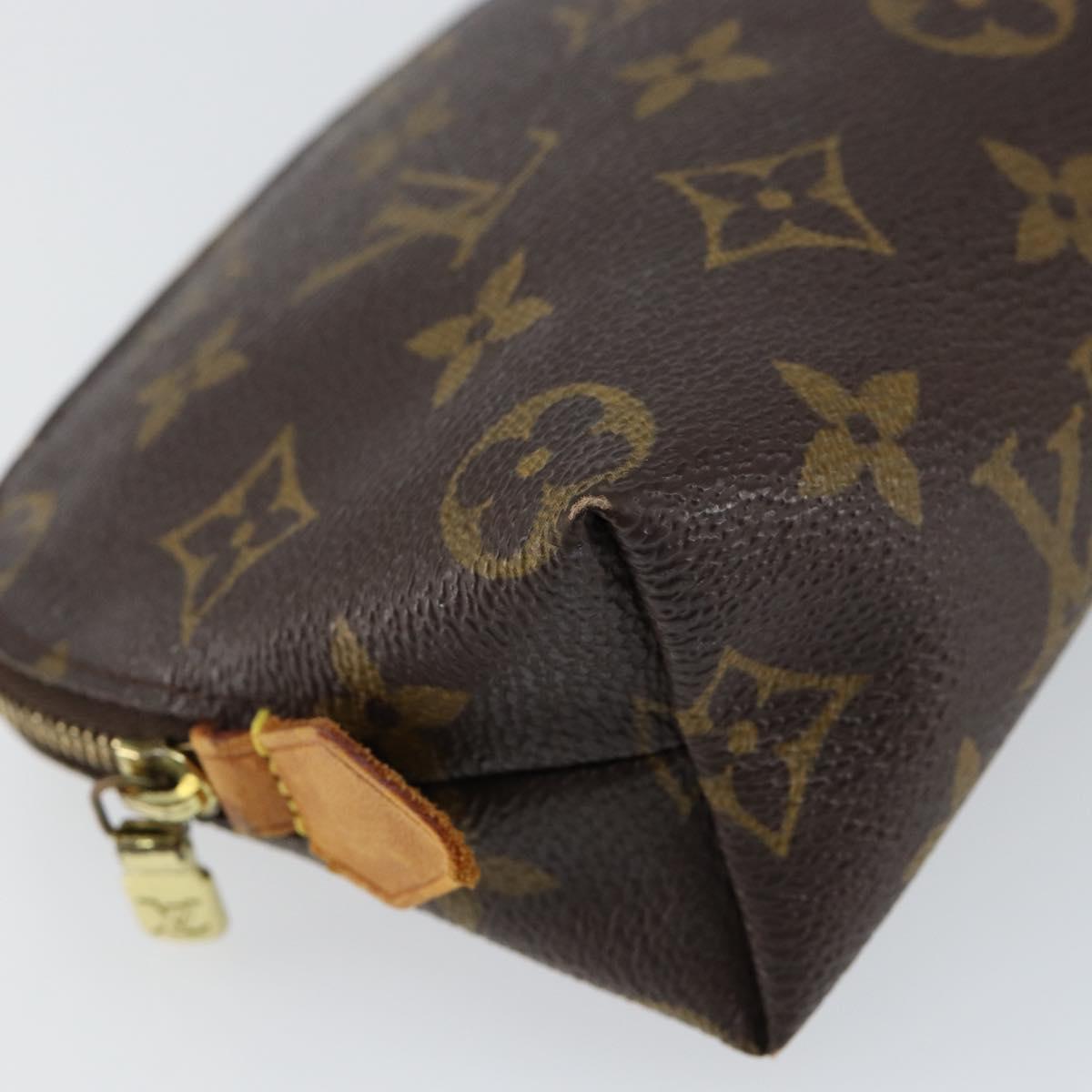 LOUIS VUITTON Monogram Pochette Cosmetic PM Pouch M43998 LV Auth 149984