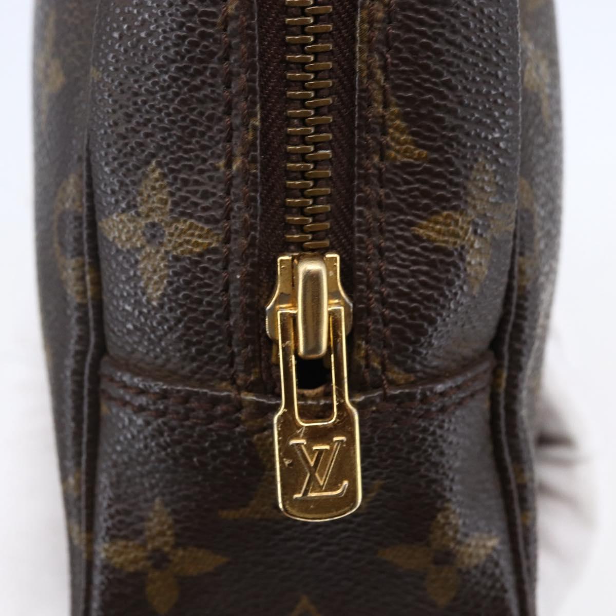 LOUIS VUITTON Monogram Trousse Toilette 23 Clutch Bag M47524 LV Auth 149985