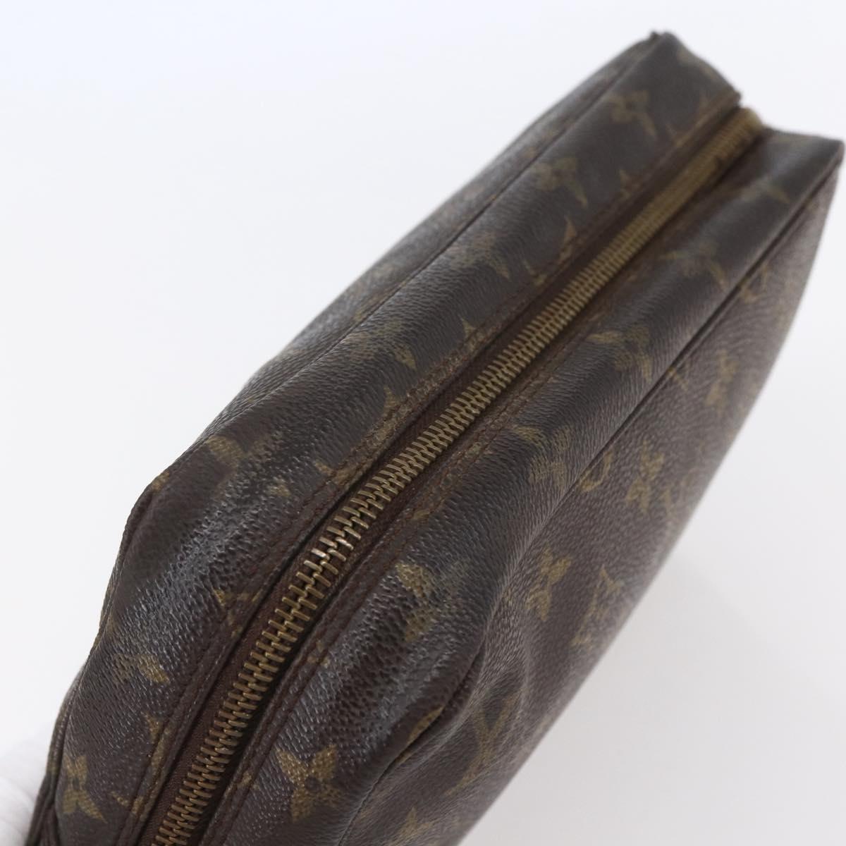 LOUIS VUITTON Monogram Trousse Toilette 23 Clutch Bag M47524 LV Auth 149985