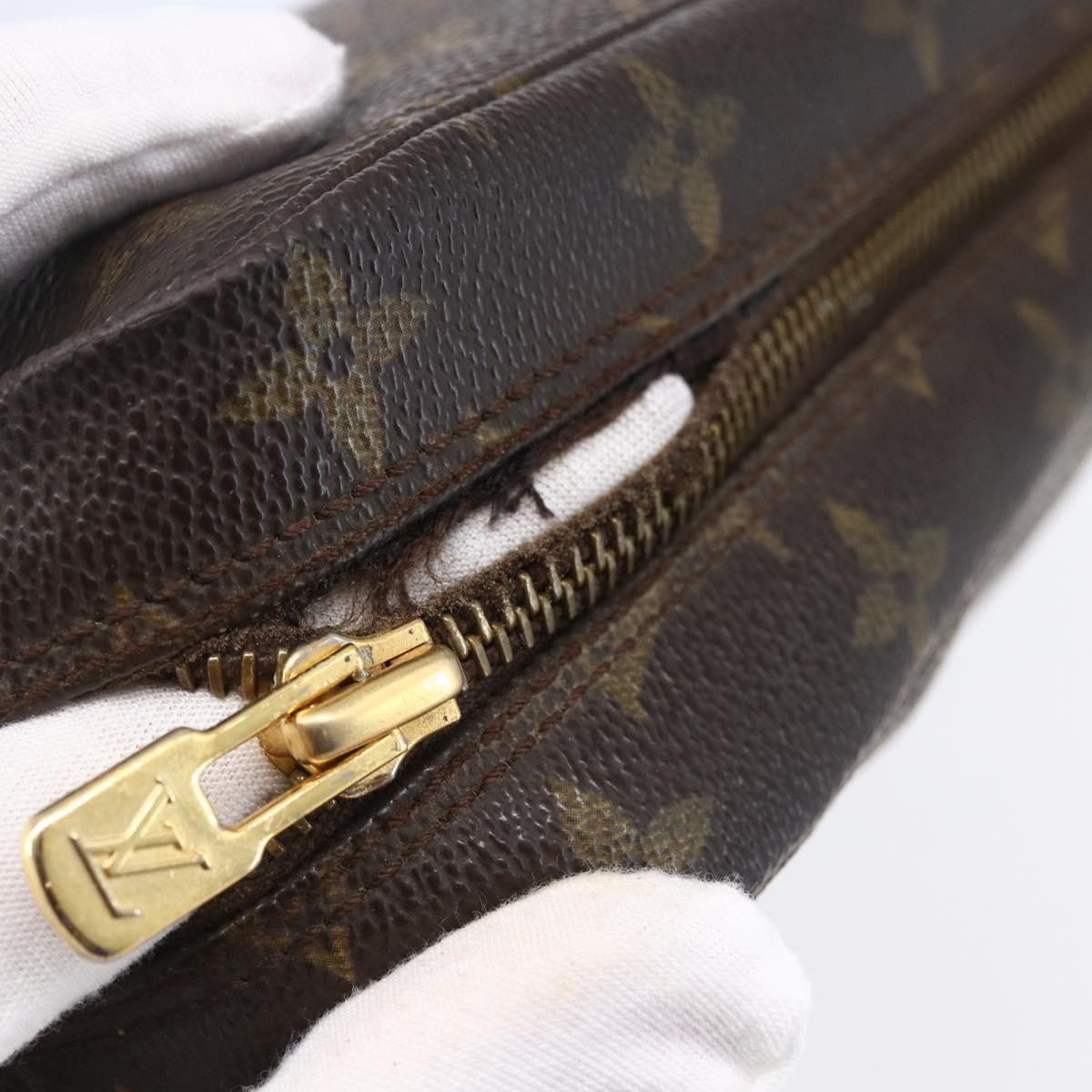 LOUIS VUITTON Monogram Trousse Toilette 23 Clutch Bag M47524 LV Auth 149985