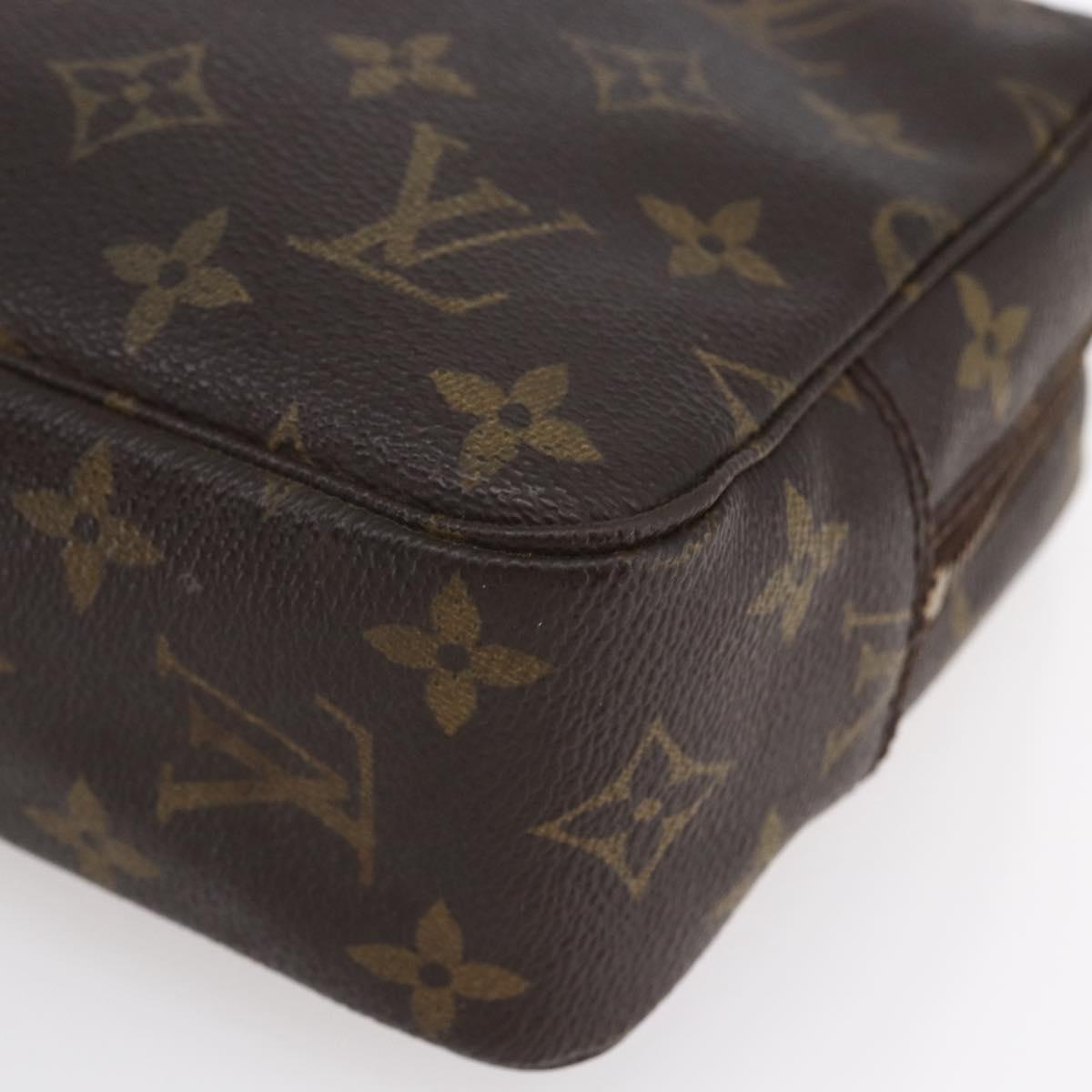 LOUIS VUITTON Monogram Trousse Toilette 23 Clutch Bag M47524 LV Auth 149985