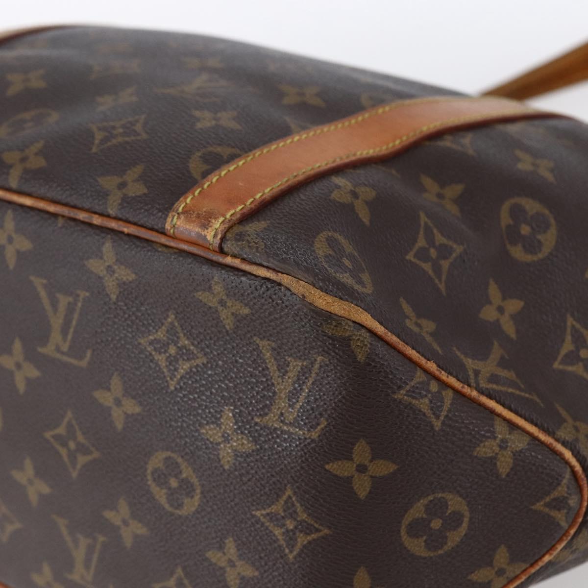 LOUIS VUITTON Monogram Sac Shopping Tote Bag M51108 LV Auth 149988
