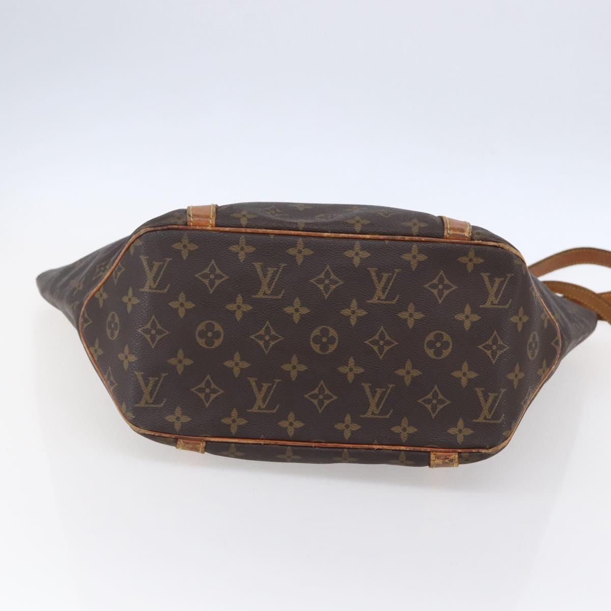 LOUIS VUITTON Monogram Sac Shopping Tote Bag M51108 LV Auth 149988