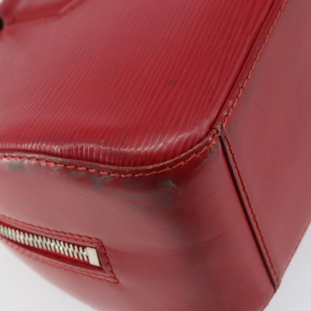 LOUIS VUITTON Epi jasmine Hand Bag Red M52087 LV Auth 149994