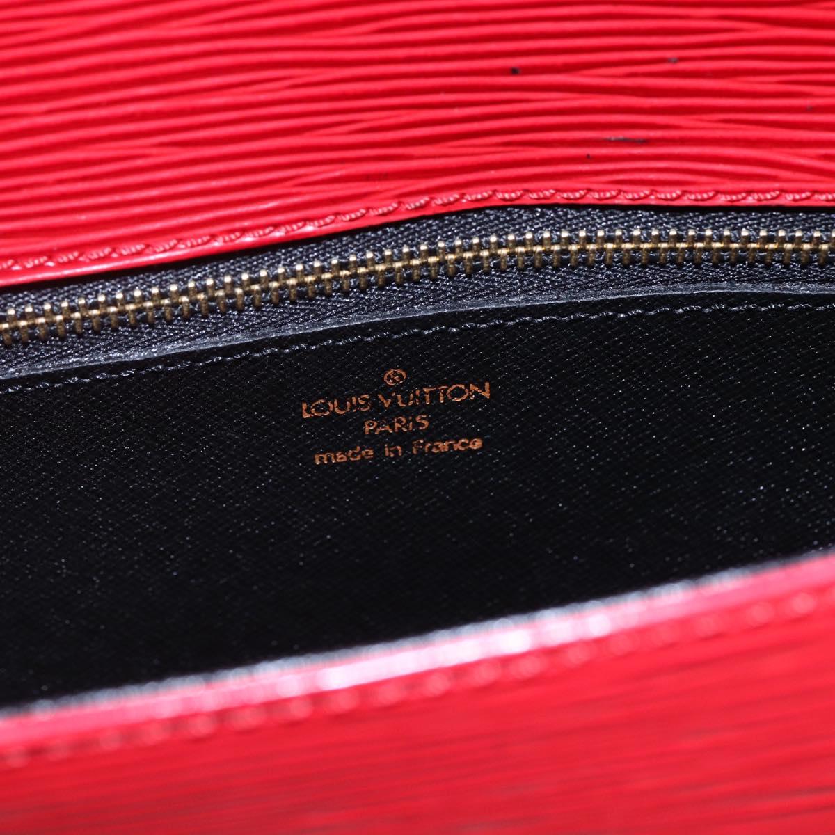 LOUIS VUITTON Epi Saint Cloud GM Shoulder Bag Red M52197 LV Auth 149995V
