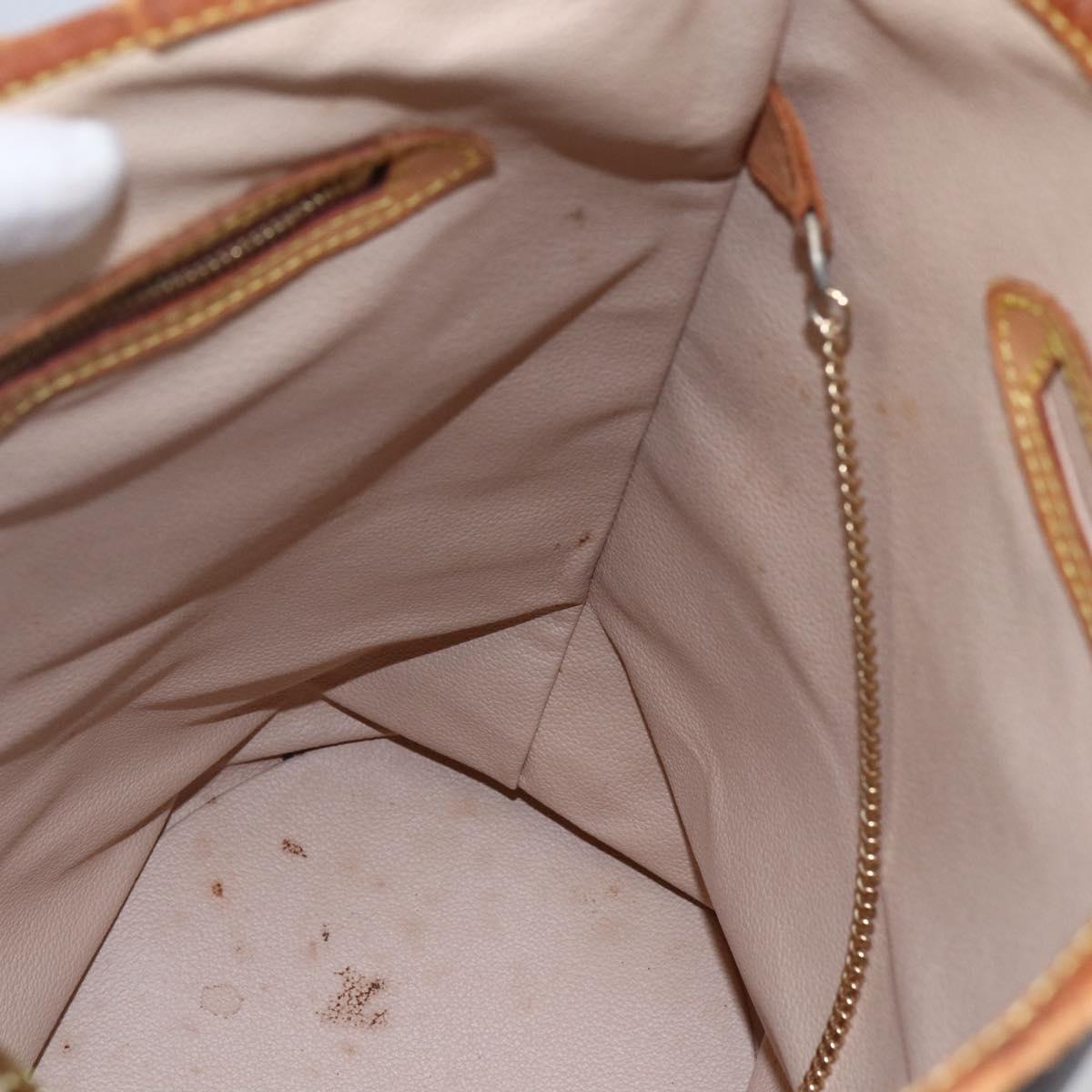 LOUIS VUITTON Monogram Bucket GM Shoulder Bag M42236 LV Auth 150005