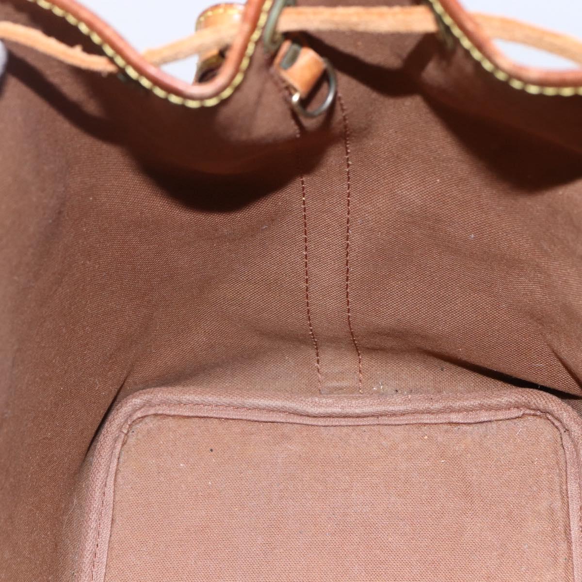 LOUIS VUITTON Monogram Petit Noe Shoulder Bag M42226 LV Auth 150006