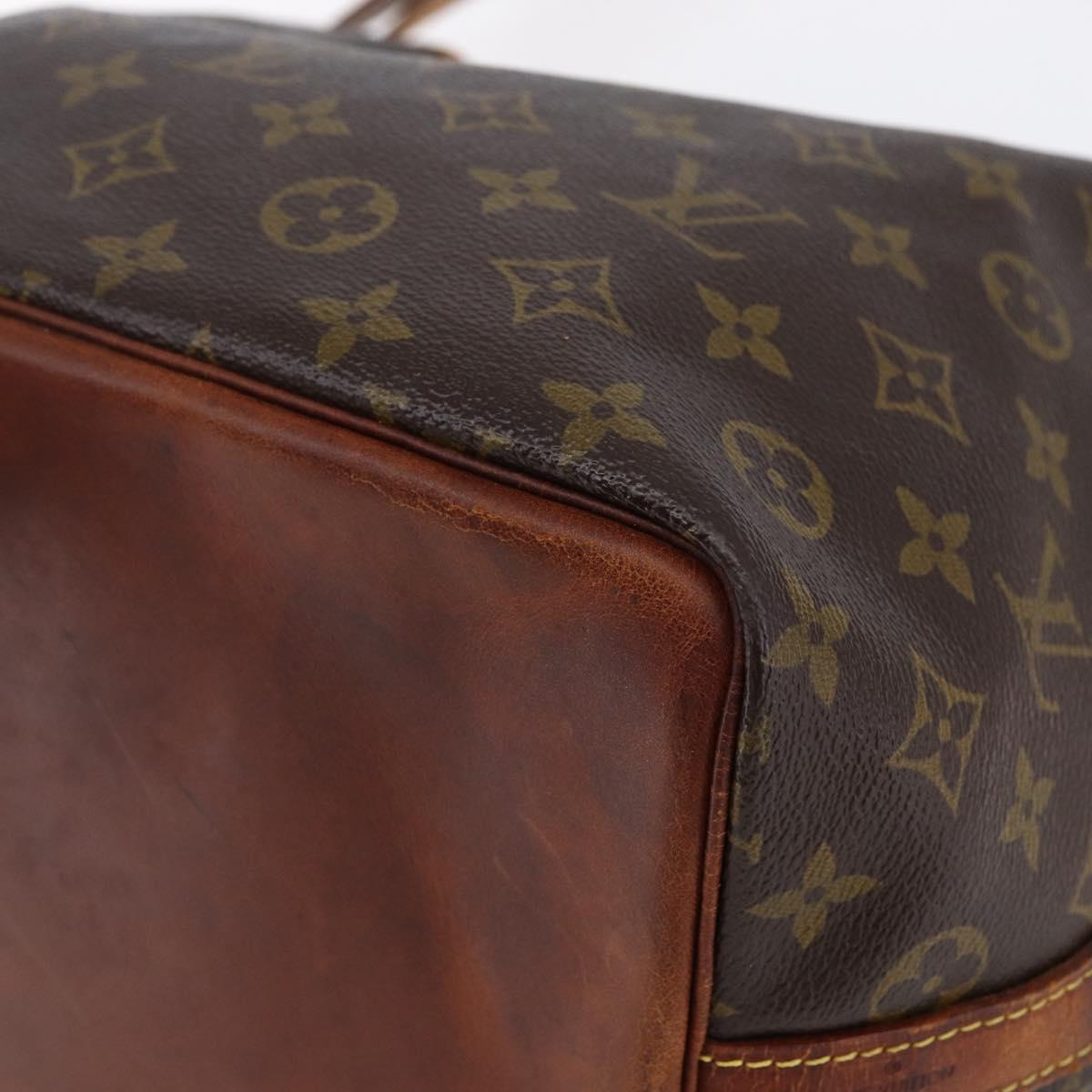 LOUIS VUITTON Monogram Petit Noe Shoulder Bag M42226 LV Auth 150007