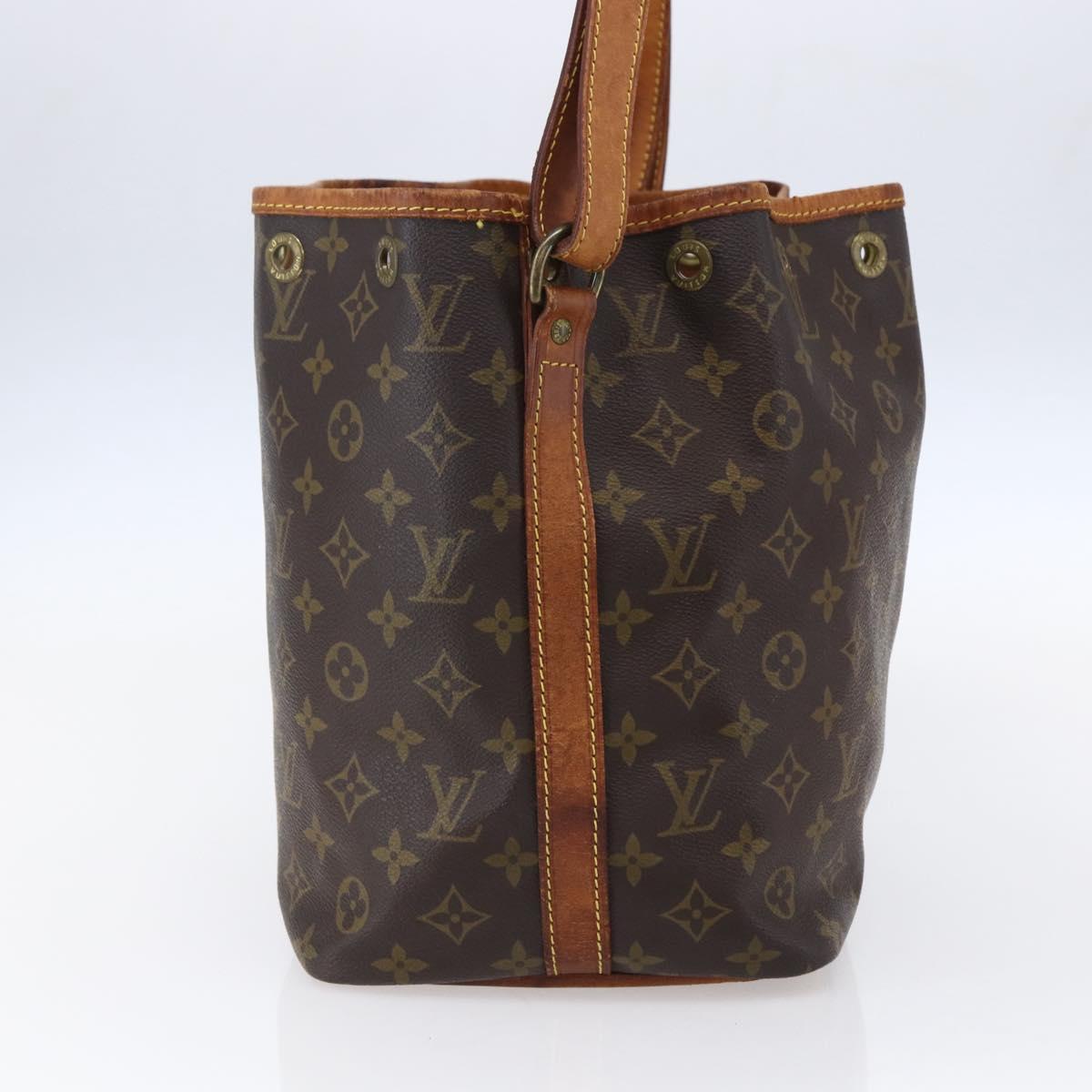 LOUIS VUITTON Monogram Petit Noe Shoulder Bag M42226 LV Auth 150007