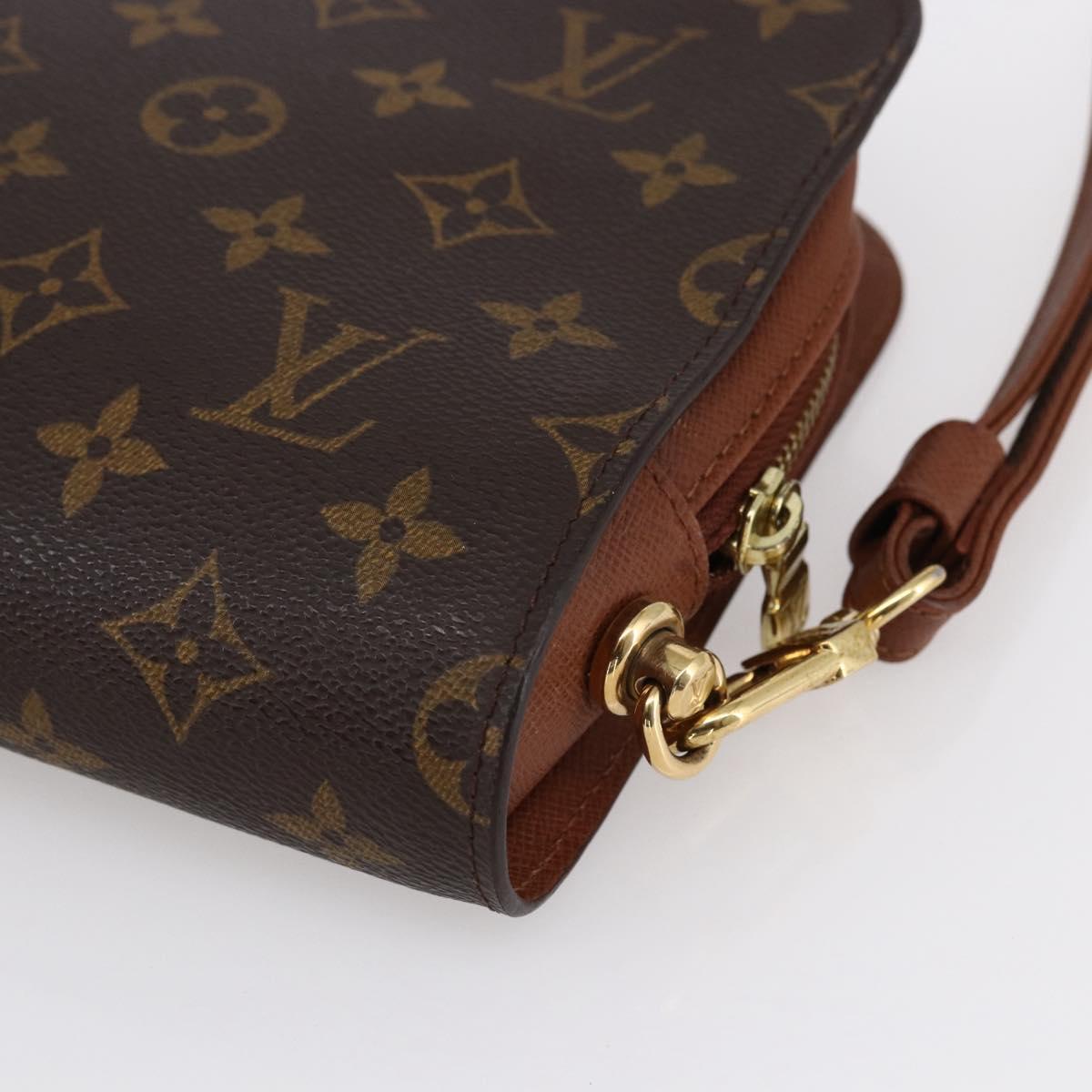 LOUIS VUITTON Monogram Orsay Clutch Bag M51790 LV Auth 150009